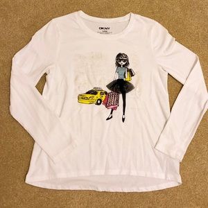 SOLD DKNY girls long sleeves